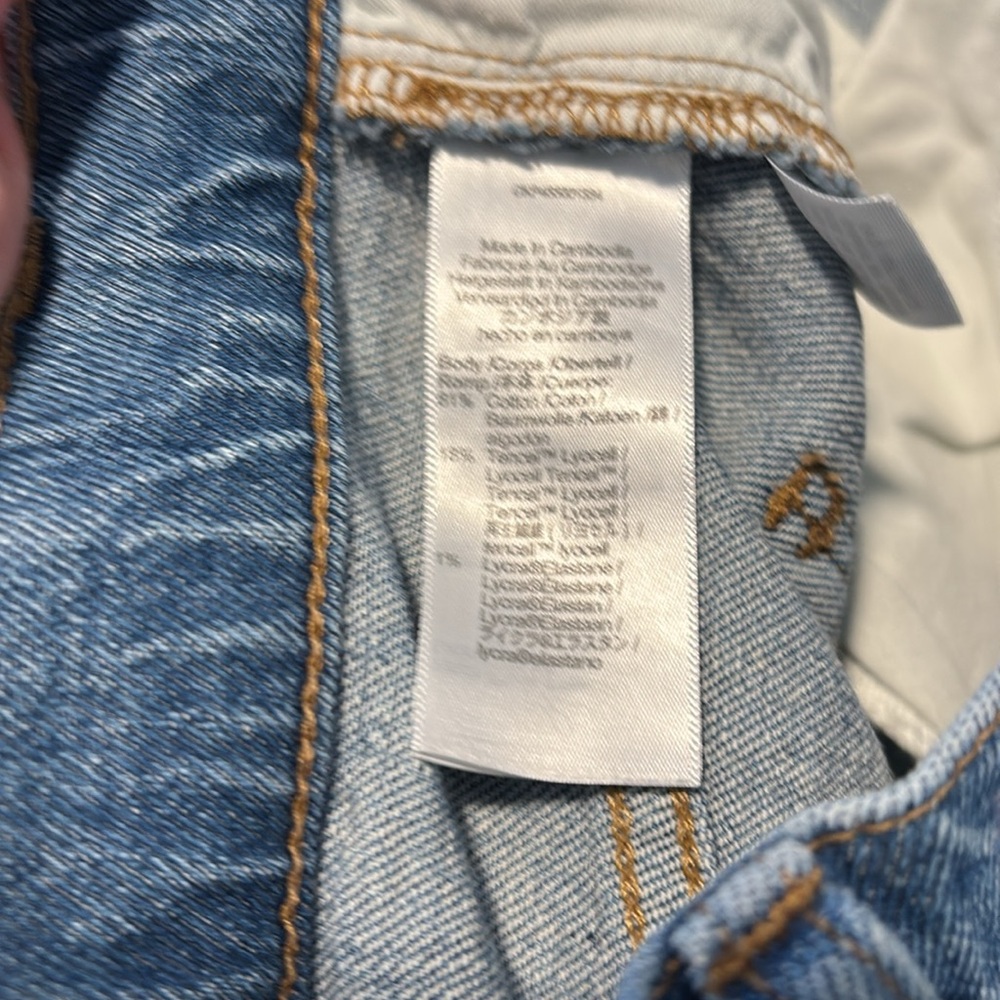 EUC Madewell Slim Boy Jeans - size 2 (24) - Picture 13 of 14